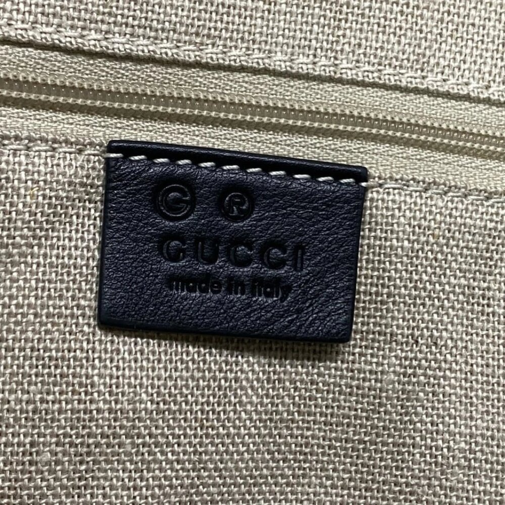 GUCCI Micro Guccissima Black Leather - Handbag 867-072225 - Picture 13 of 14